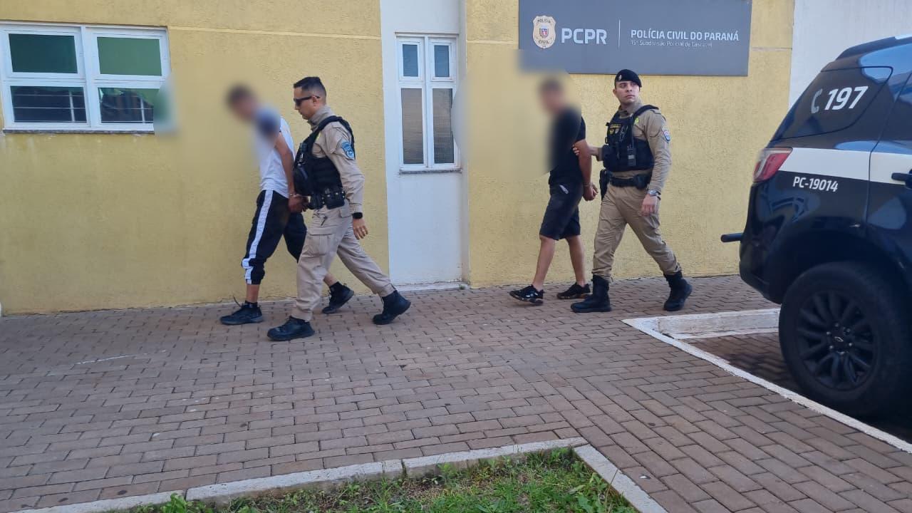 Dupla é flagrada pela Patrulha Rural com 1 kg de cocaína em Cascavel