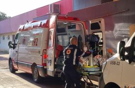 Motoboy vítima de grave acidente em Corbélia é transferido ao HUOP em Cascavel