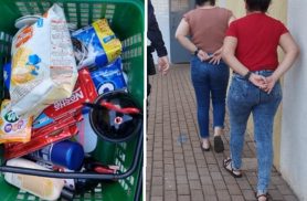Duas venezuelanas são detidas com chocolate, biscoito e shampoo na cestinha