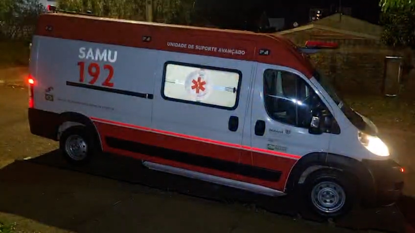 Homem acamado passa mal e é atendido pelo Samu em Cascavel