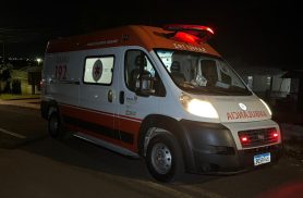 Mulher atropelada mobiliza o SAMU no Bairro Cataratas após sentir dores Mulher atropelada mobiliza o SAMU no Bairro Cataratas após sentir dores