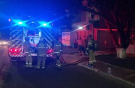 Incêndio mobiliza equipes do Corpo de Bombeiros no Bairro Alto Alegre Incêndio mobiliza equipes do Corpo de Bombeiros no Bairro Alto Alegre