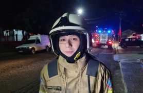 “Não se sabe a causa”, diz aspirante do Corpo de Bombeiros sobre incêndio no Alto Alegre