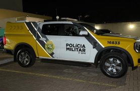 Homens são detidos por suspeita de furto no Bairro Canadá, em Cascavel