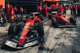 Ferrari domina primeiro treino do GP da Itália com Leclerc em 1º e Hamilton em 2º Ferrari domina primeiro treino do GP da Itália com Leclerc em 1º e Hamilton em 2º