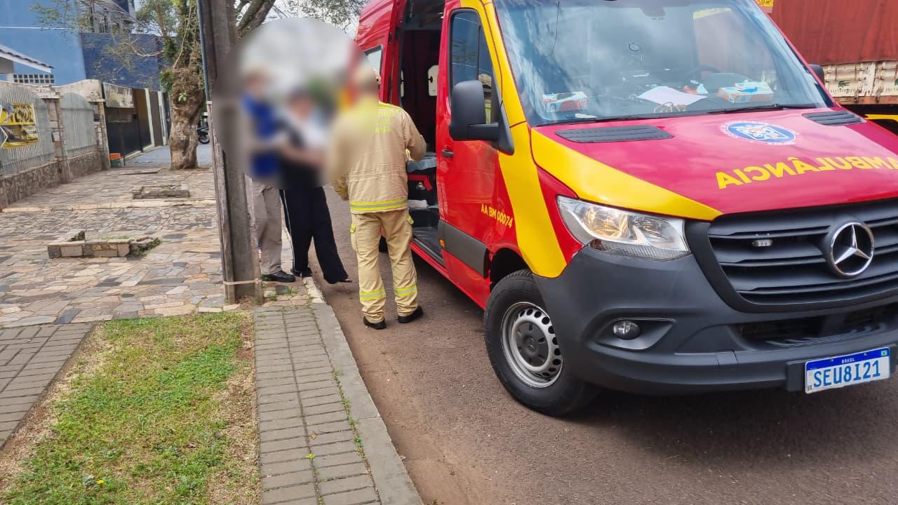 Idosa sofre queda e fratura o punho no São Cristóvão