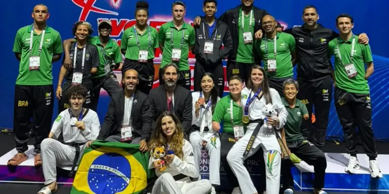 Imagem referente a Parataekwondo: Brasil fatura 4 medalhas em Grand Prix na Coreia do Sul