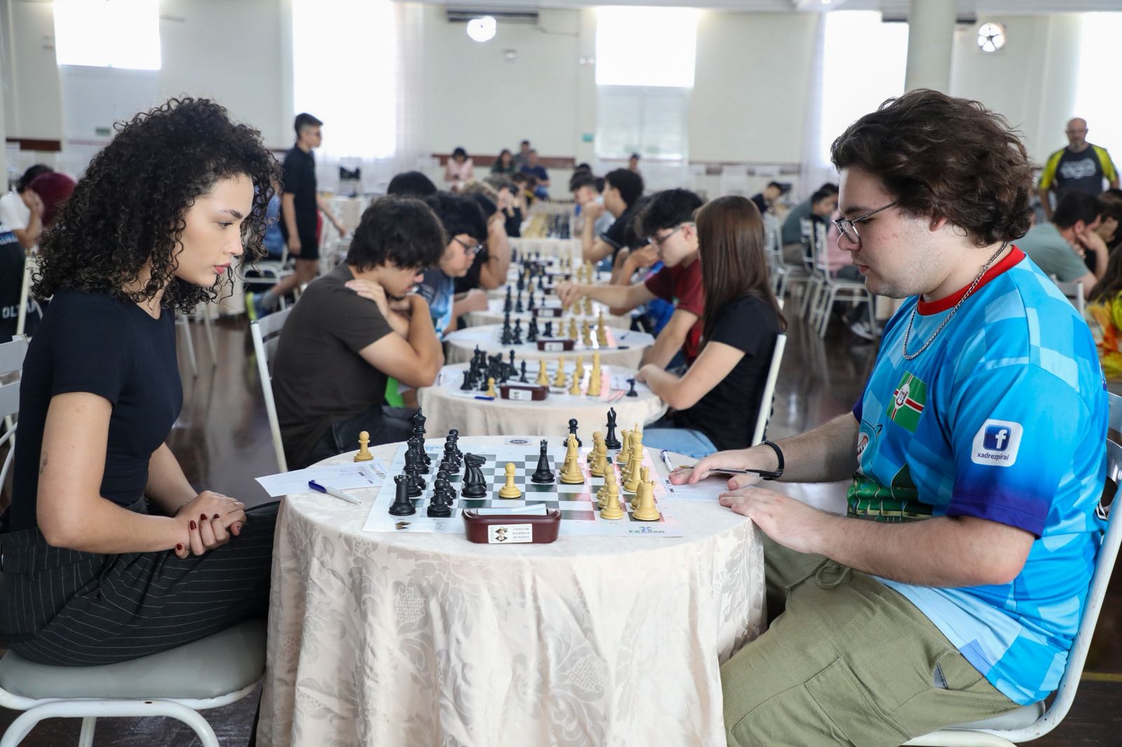 Cascavel reúne enxadristas do Brasil, Paraguai e Argentina em Torneio Internacional Imagem referente a Cascavel reúne enxadristas do Brasil, Paraguai e Argentina em Torneio Internacional