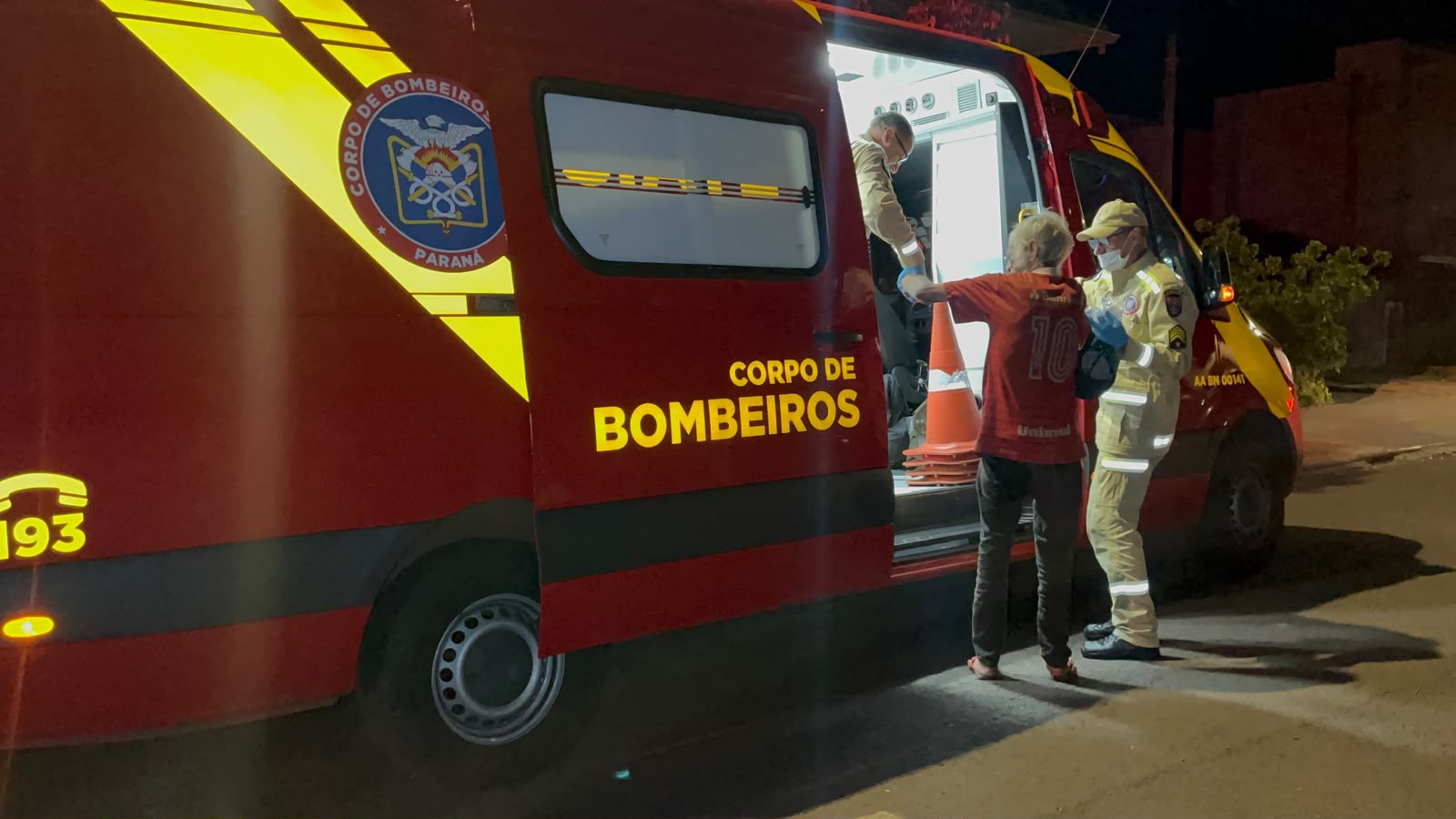 Idoso fica ferido após sofrer queda em via pública no Bairro Canadá