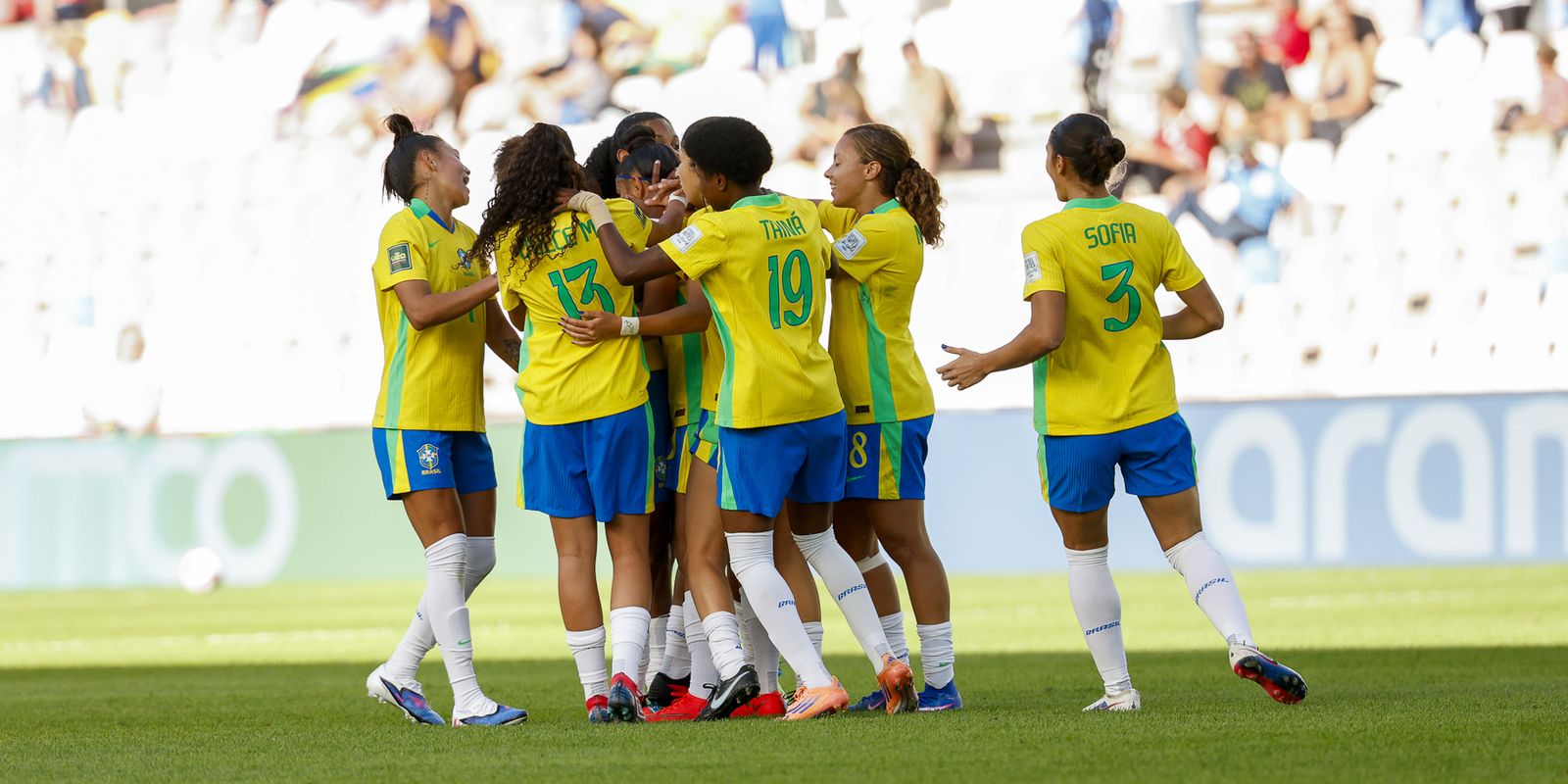 Brasil goleia Tanzânia na estreia na Copa do Mundo sub-20 feminina Imagem referente a Brasil goleia Tanzânia na estreia na Copa do Mundo sub-20 feminina