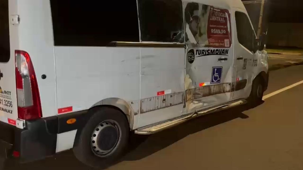 Acidente entre moto e van em Cascavel leva homem ao HU