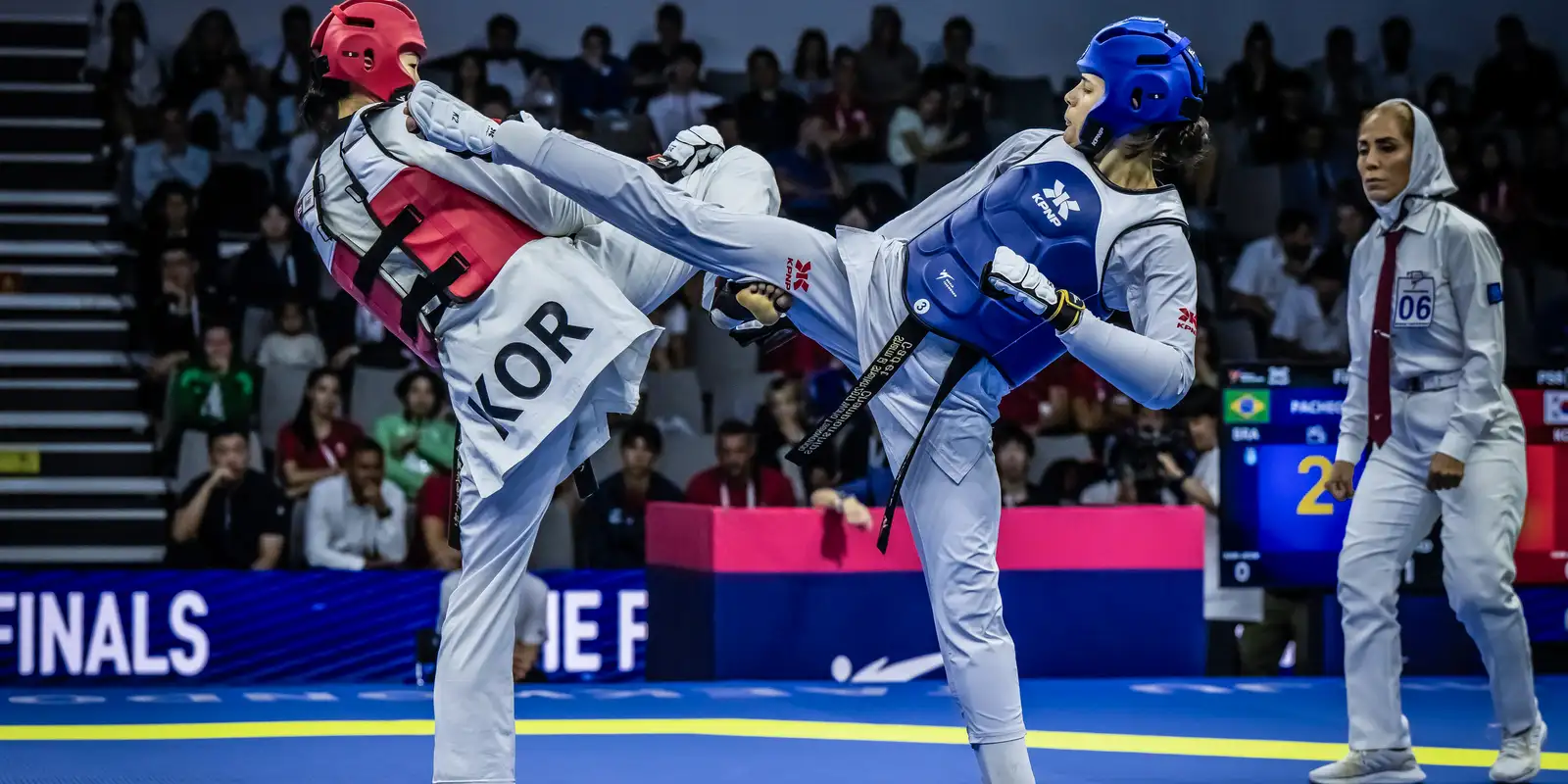 Imagem referente a Maria Clara Pacheco mantém hegemonia no ciclo olímpico do taekwondo