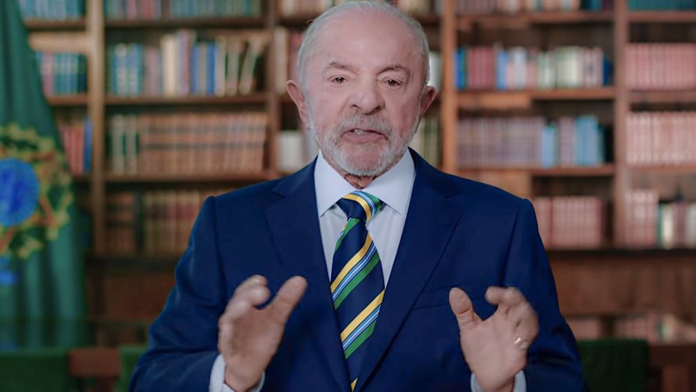 Imagem referente a Lula defende soberania do Brasil em pronunciamento pelo 7 de setembro