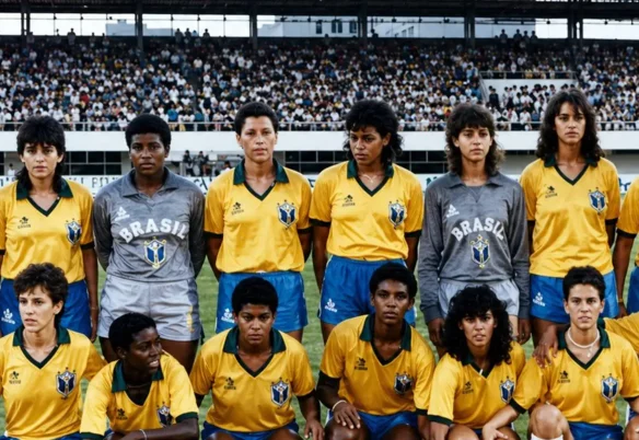 Desfile de 7 de Setembro homenageia pioneiras do futebol feminino