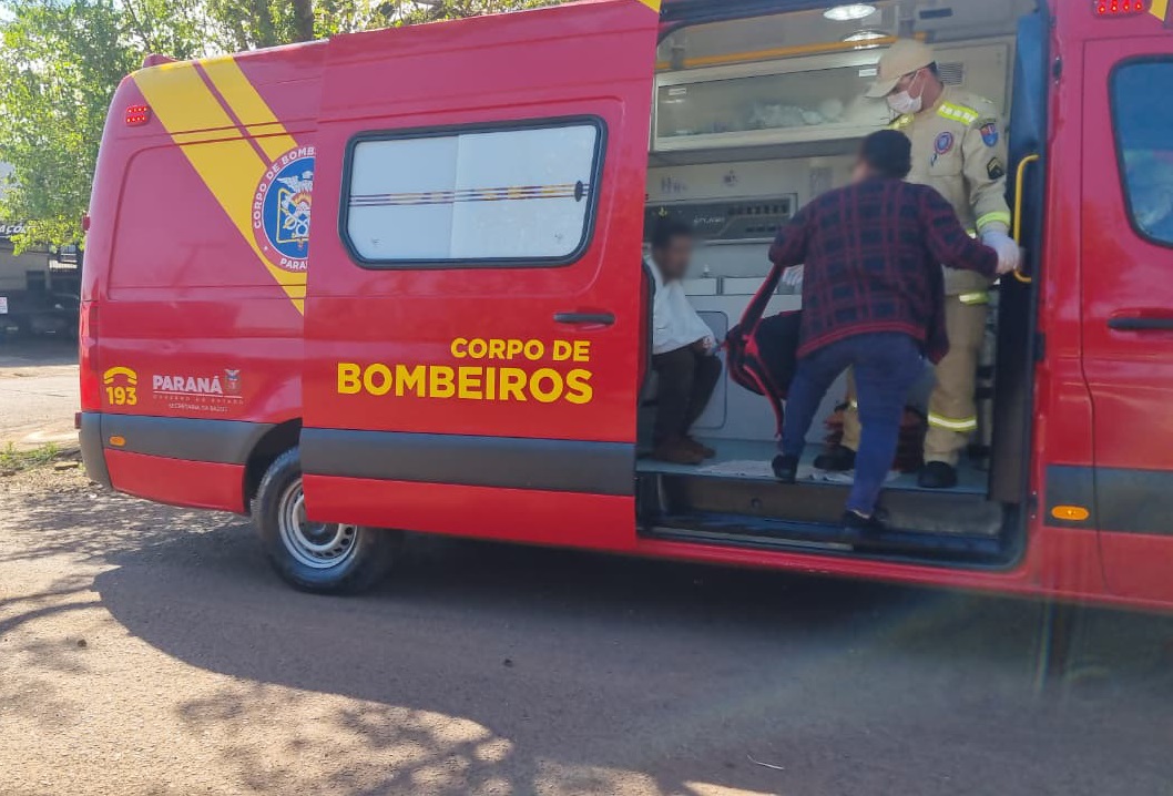 Jovem de 23 anos sofre queda e desloca braço no bairro Cataratas