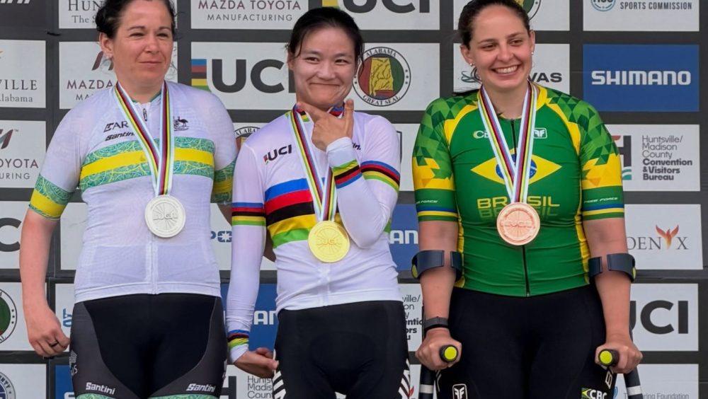 Brasil encerra Mundial de paraciclismo de estrada com cinco medalhas Imagem referente a Brasil encerra Mundial de paraciclismo de estrada com cinco medalhas