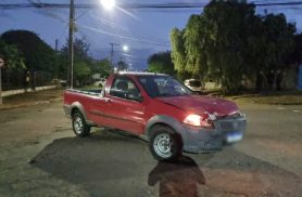 Strada e Megane se envolvem em acidente de trânsito na Região do Lago