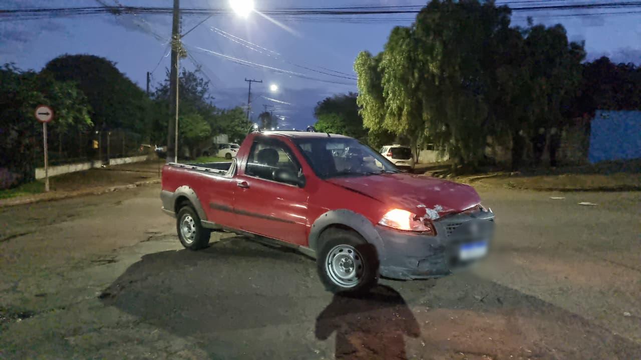 Strada e Megane se envolvem em acidente de trânsito na Região do Lago