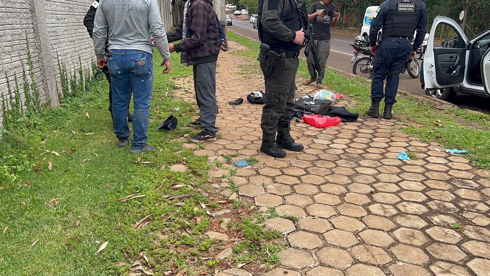 Ação da Guarda Municipal termina com diversas apreensões no Bairro Canadá