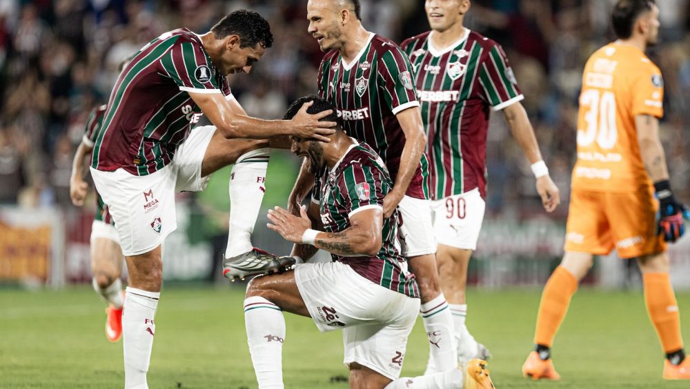Imagem referente a Fluminense bate Platense e abre vantagem nas quartas da Libertadores