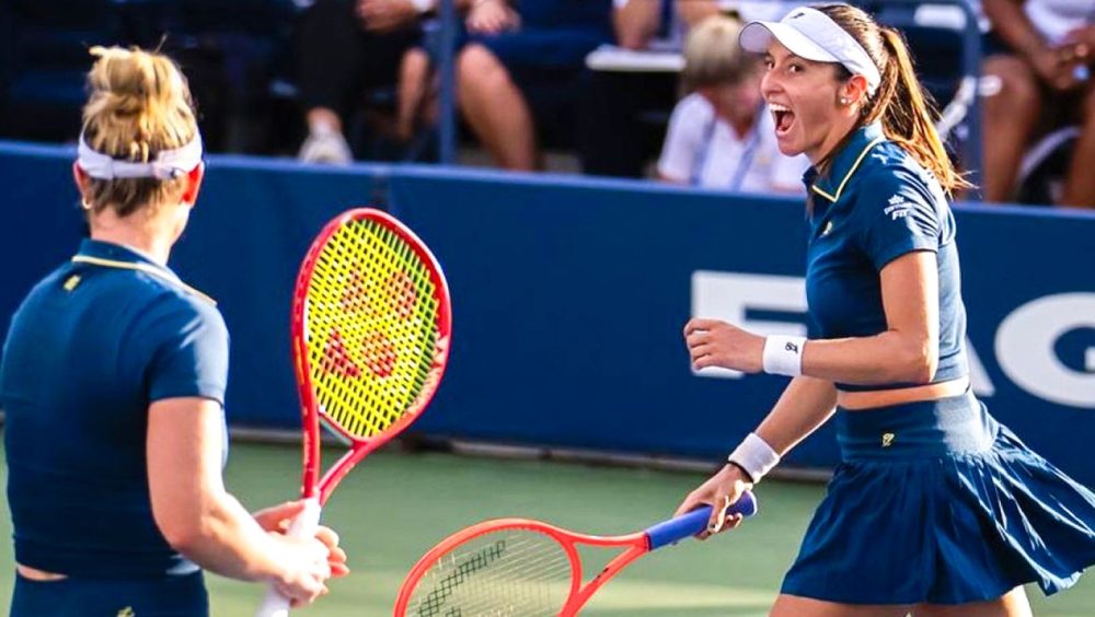 Imagem referente a Luisa Stefani vai às semifinais do US Open e sobe no ranking mundial