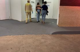 Adolescente é socorrida após agressão no Colégio Hyeda Baggio Mayer