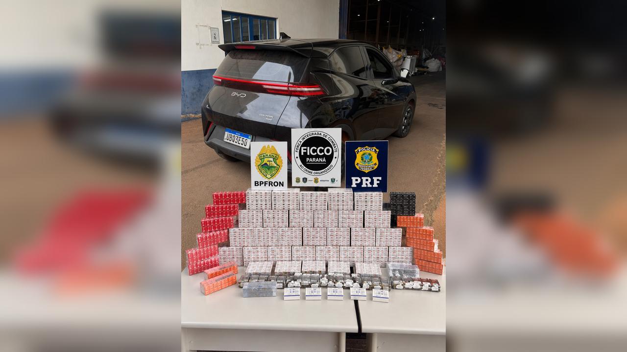 Imagem referente a Sem mounjaro, encomenda de emagrecedores que viria a Cascavel é apreendida na BR-277
