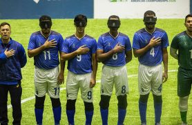 Brasil encara Costa Rica na semi da Copa América de futebol de cegos