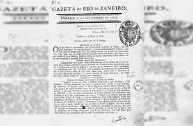 Antes do portal, do rádio e da TV: Gazeta do Rio de Janeiro inaugurava o jornalismo impresso no Brasil