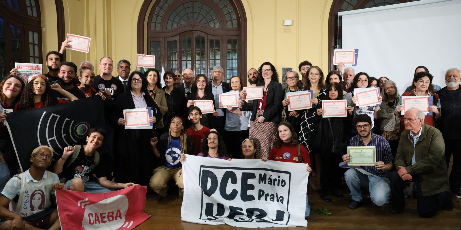 Imagem referente a UFRJ homenageia vítimas da ditadura com diplomas póstumos