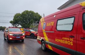 Adolescente cai de sacada com cinco metros e tem lesão na cabeça