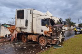 Grave acidente é registrado no Bairro Brasmadeira, em Cascavel