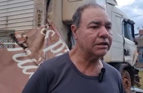 "Toda semana tem acidente aqui": morador fala dos acidentes que acontecem no cruzamento do Brasmadeira, em Cascavel