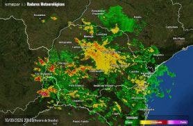 ALERTA CONTINUA: Temporal avança pelo Paraná e radar mostra áreas de chuva forte próximas de Cascavel