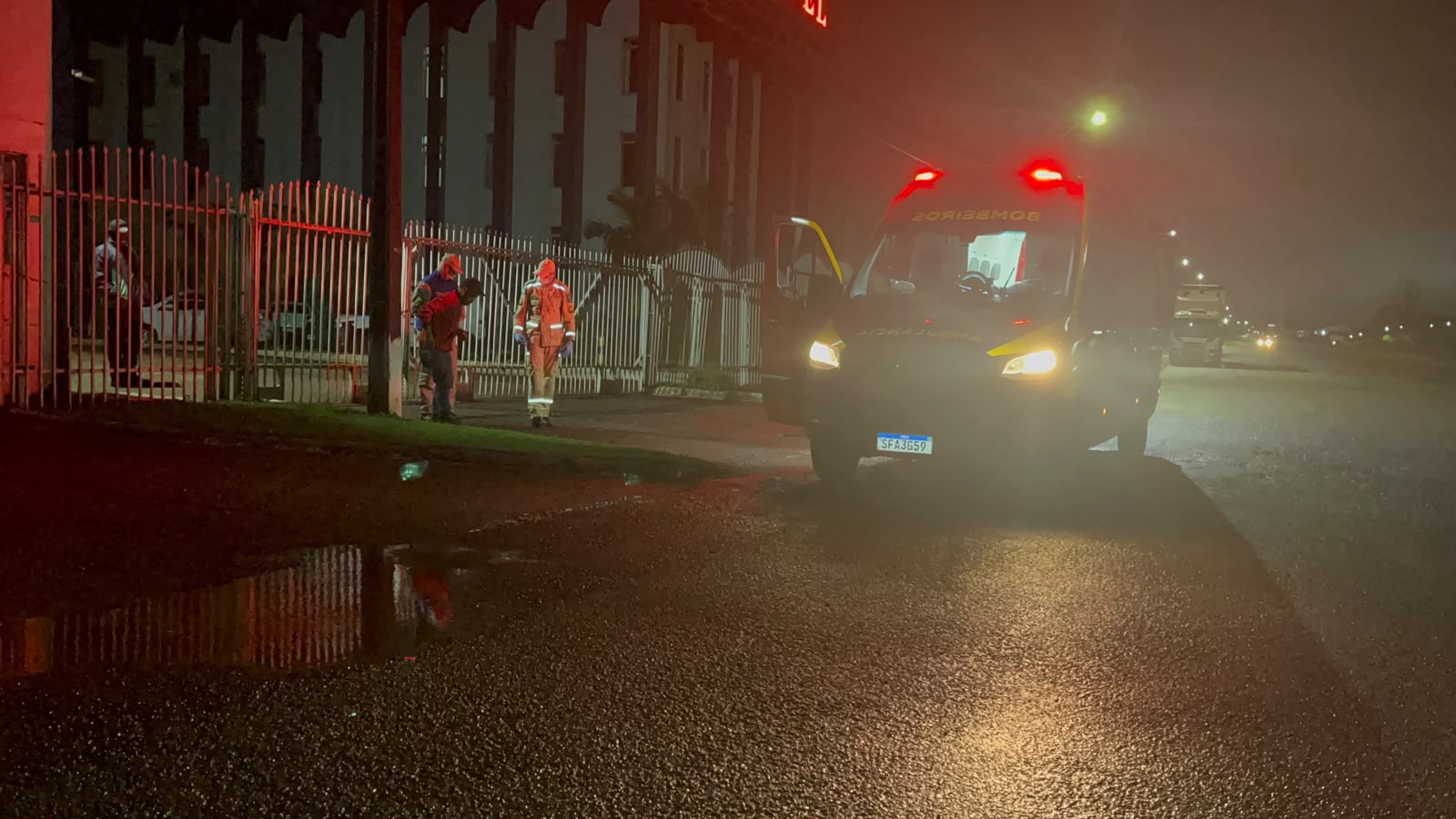 Homem é agredido ás margens da BR-277 em Cascavel