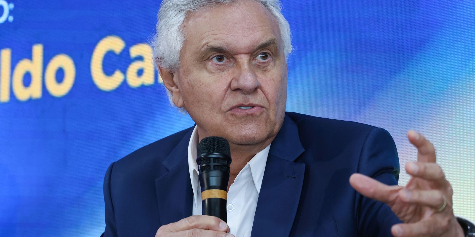 Internado em SP, Ronaldo Caiado recebe diagnóstico de pneumonia Imagem referente a Internado em SP, Ronaldo Caiado recebe diagnóstico de pneumonia