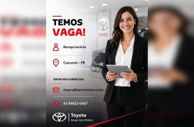 Zeni Motors abre vaga para recepcionista em Cascavel