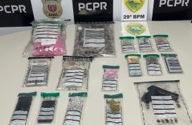 PCPR e PMPR prendem três homens e apreendem drogas e munições em Piraquara