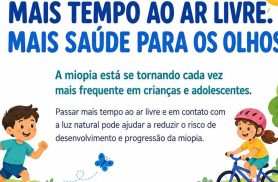 Oftalmologistas alertam para uso de telas e a miopia em crianças Oftalmologistas alertam para uso de telas e a miopia em crianças