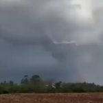 Imagem relativa a Possível tornado assusta moradores e é registrado entre Goioerê e Rancho Alegre