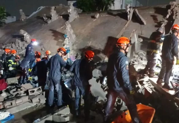 Desabamento de prédio em construção deixa dois mortos em São Paulo