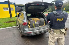 PRF apreende 897 quilos de drogas em duas ocorrências distintas em Guarapuava