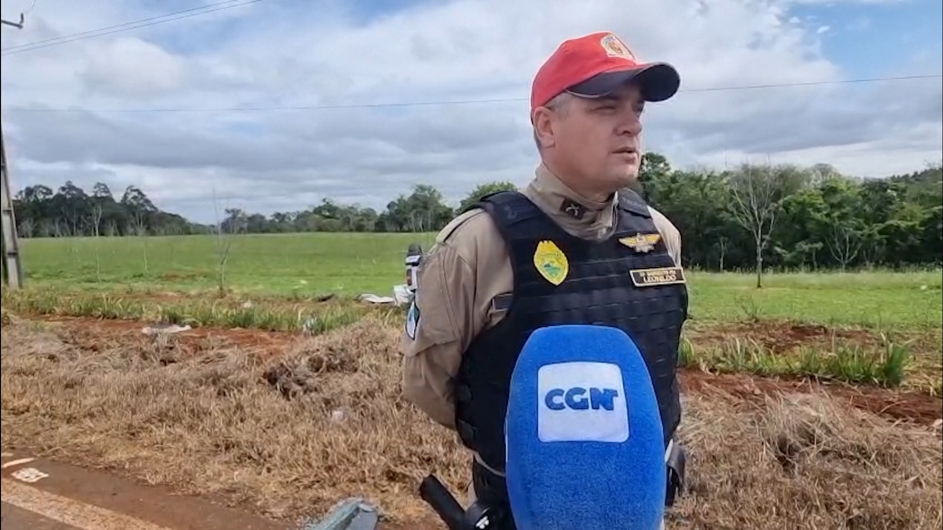 Sargento da PRE relata primeiros momentos após grave capotamento na PR-180
