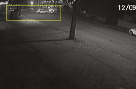 Novas imagens mostram de outro ângulo acidente que envolveu três carros em Cascavel