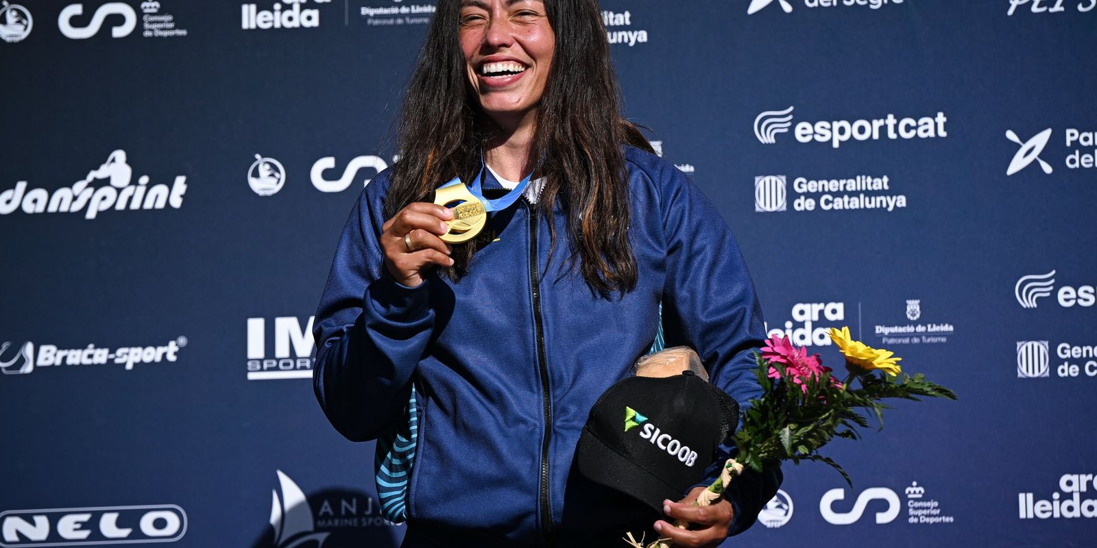 Ana Sátila é ouro em etapa da Copa do Mundo de canoagem slalom Imagem referente a Ana Sátila é ouro em etapa da Copa do Mundo de canoagem slalom