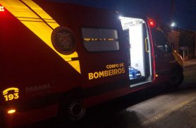 Tombo dentro de casa termina com homem na UPA em Cascavel