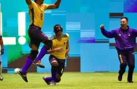 Brasil é hepatcampeão da Copa América de futebol de cegos em SP