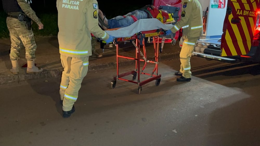Homem fica ferido após sofrer queda na Avenida Tito Muffato Imagem referente a Homem fica ferido após sofrer queda na Avenida Tito Muffato