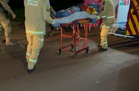 Homem fica ferido após sofrer queda na Avenida Tito Muffato