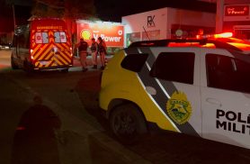 Homem fica ferido após ser agredido no Bairro Santa Cruz em Cascavel